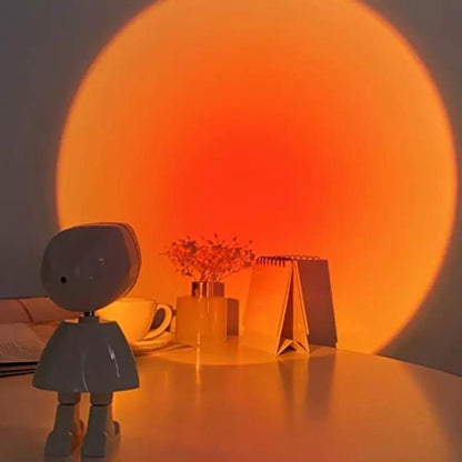 Sunset Projection Lamp for Gaming Setup