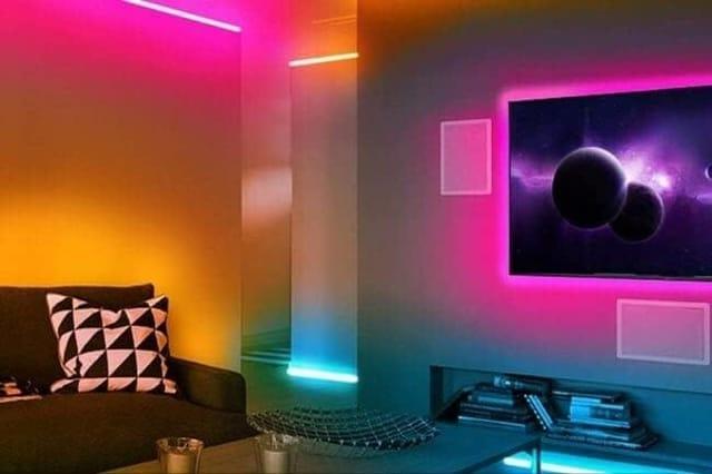 RGB LED Strip Lights for Gaming Setup