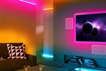 RGB LED Strip Lights for Gaming Setup